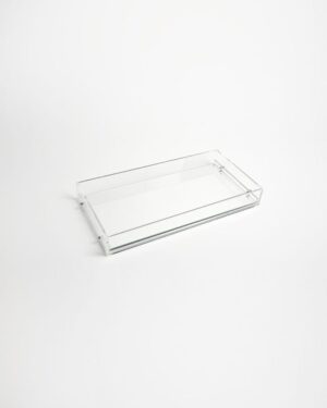 Mirrored tray, medium - Perspex