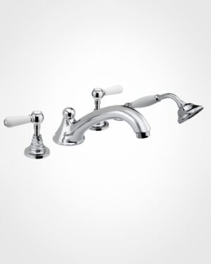 Britannia 4 hole bath mixer - levers