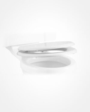 Burlington white toilet seat, soft close