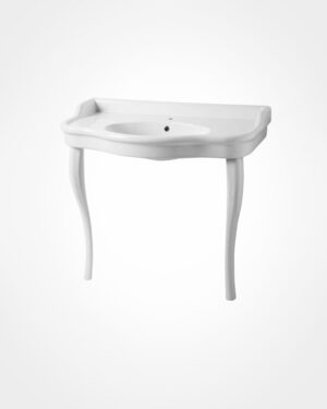 Curved Basin console with legs