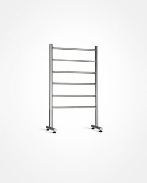 Jeeves freestanding tangent 6 heated towel rail
