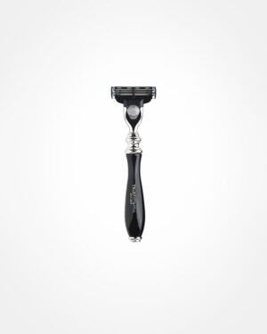 Shaving razor - faux ebony