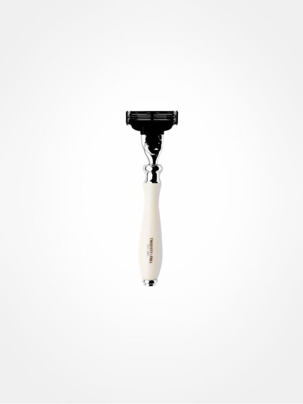 Shaving razor - faux ivory - Victorian Bathrooms