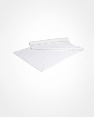 Country mat, large white - Terry Lustre