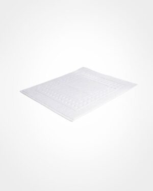 Country mat, small white - Terry Lustre