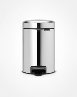 Pedal bin, brilliant steel - New Icon