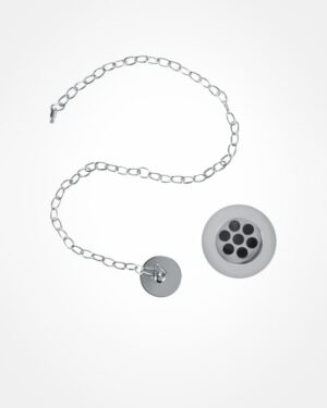 Burlington basin plug, chain & waste