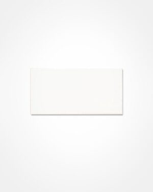 Flat metro tiles, white