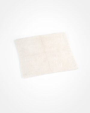 Bathroom mat, small white - Fluffy