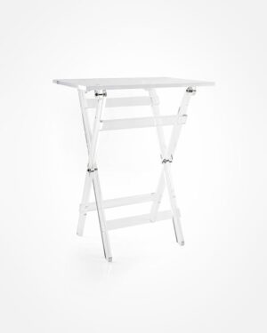 Folding table - Perspex