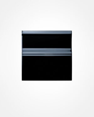 Skirting tile, black