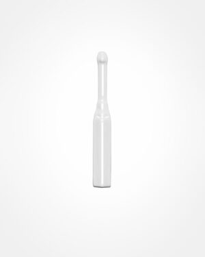 Skirting corner tile, white