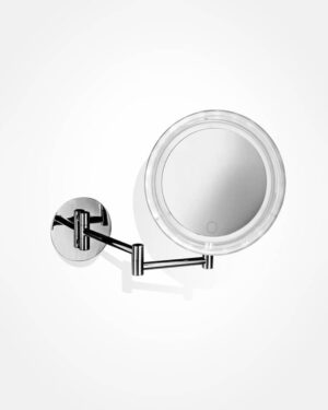 illuminated wall mirror with touch button