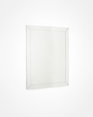 Bevelled rectangular mirror, 1200 x 900mm