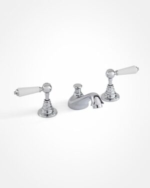 Britannia 3 hole basin mixer NEW SPOUT- levers