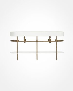 Manhattan double curved basin