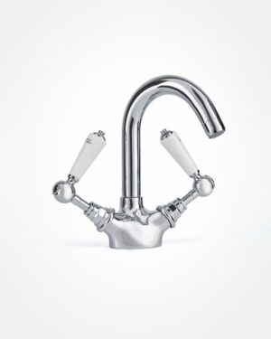 Britannia monobloc basin mixer - levers
