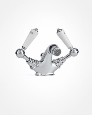 Britannia single hole bidet mixer - levers