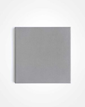 Square matte floor tile - white