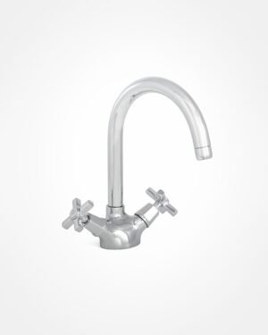 Arte monobloc sink mixer - tap heads