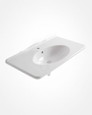 1000mm Paestum basin, 1 tap hole