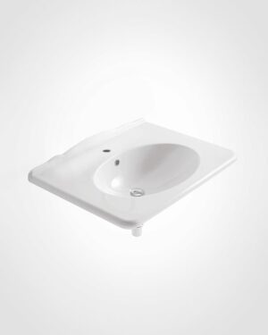 750mm Paestum basin, 1 tap hole