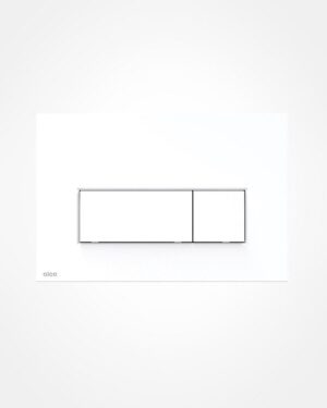 Alca actuator plate, Rectangular white