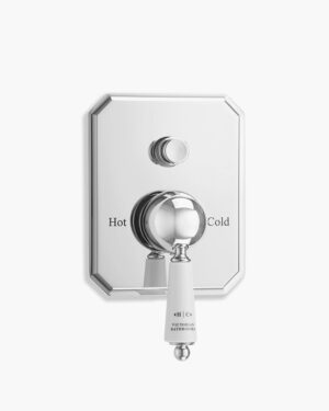 Britannia concealed manual shower mixer with diverter, Arte backplate