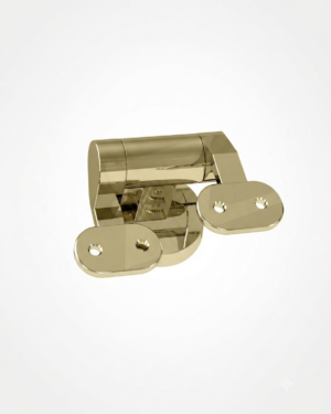 Burlington SC toilet seat hinges, Gold PVD