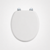 Burlington matte white toilet seat, soft close